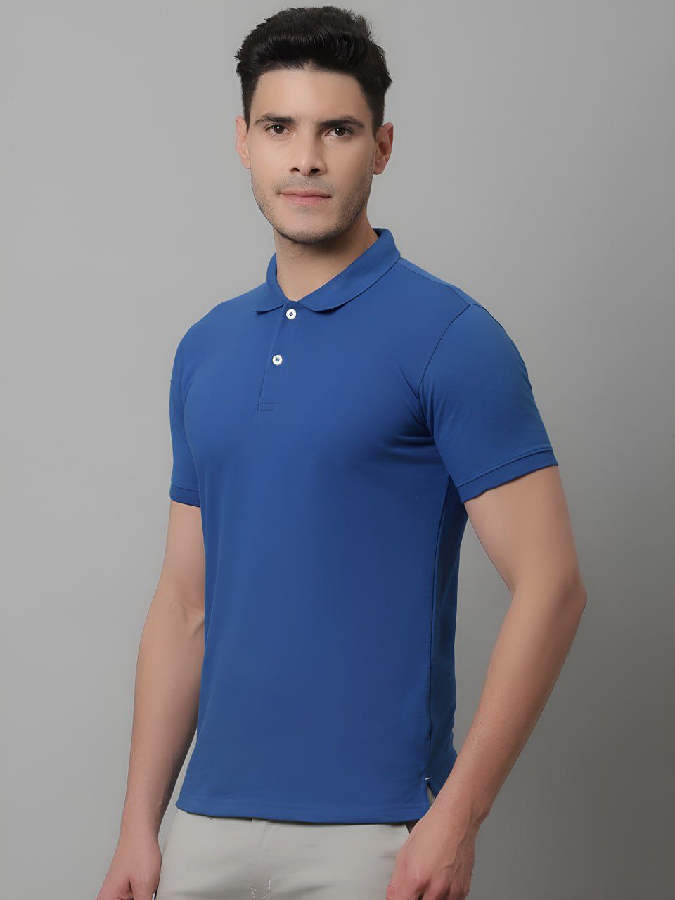 100% Pure Cotton 220 Gsm Polo Tshirt