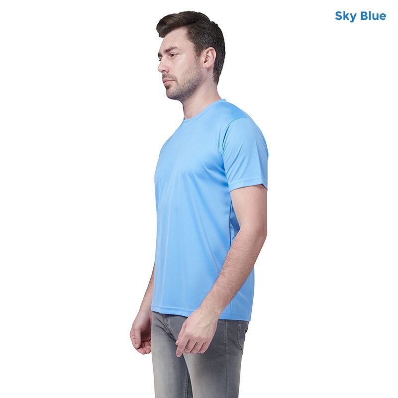 120 GSM Polyster Round neck Tshirts