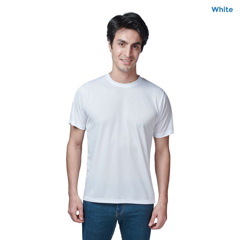 120 GSM Polyster Round neck Tshirts