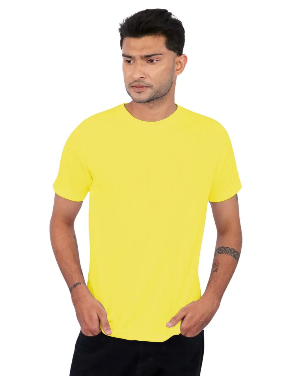 160 GSM Sublimation Polyster Round neck Tshirts